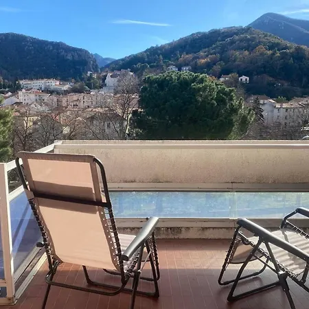 Apartamento F2 Avec Parking, Terrasse&wifi à Amélie-les-bains, Animaux Acceptés - Fr-1-703-53 Amélie-les-Bains-Palalda