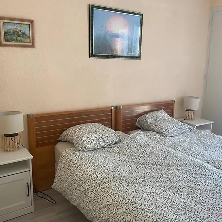 F2 Avec Parking, Terrasse&wifi à Amélie-les-bains, Animaux Acceptés - Fr-1-703-53 Apartamento