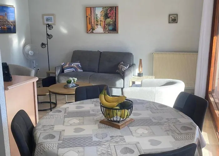 F2 Avec Parking, Terrasse & Wifi A Amelie-les-bains, Animaux Acceptes - Fr-1-703-53 *